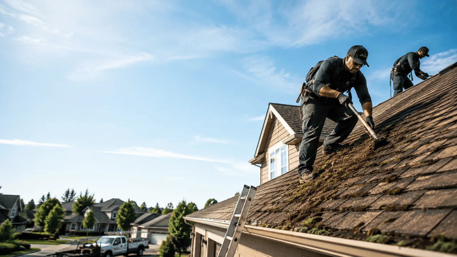 Roof Moss Removal in Wayne, OH near me